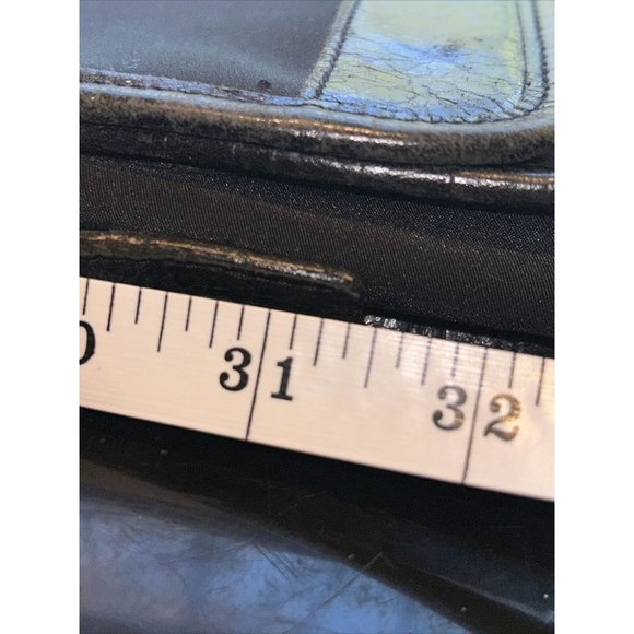 Lauren Ralph Lauren Vintage Black Nylon Baguette Bag With Shoulder Strap - Picture 5 of 16